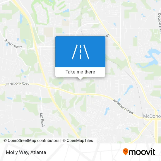 Molly Way map