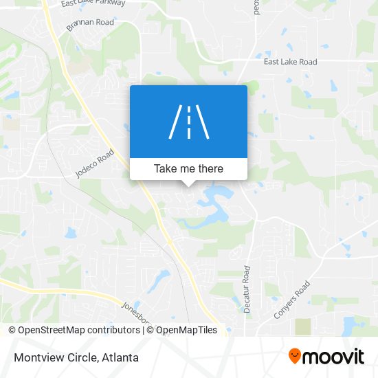 Montview Circle map