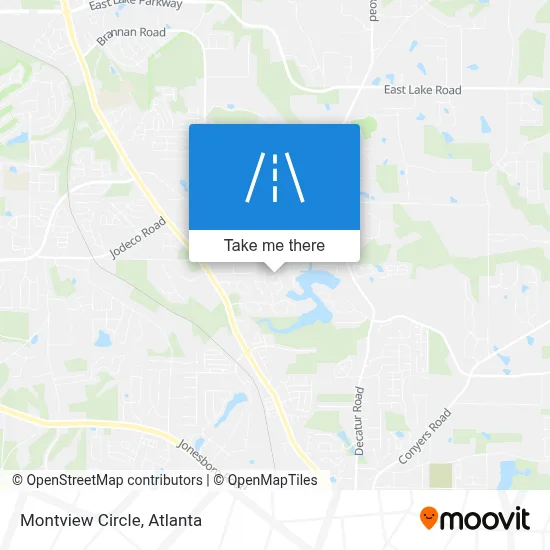 Montview Circle map