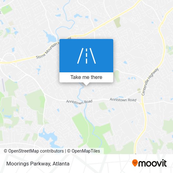 Mapa de Moorings Parkway