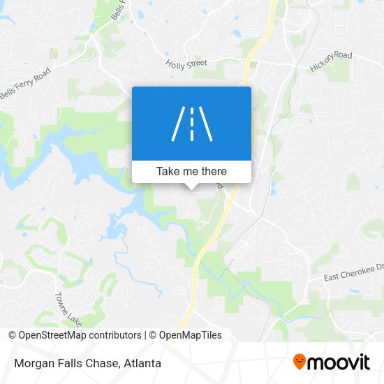 Mapa de Morgan Falls Chase