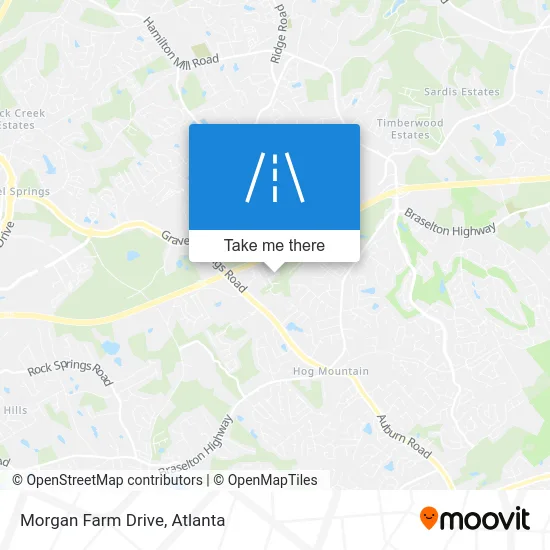Morgan Farm Drive map