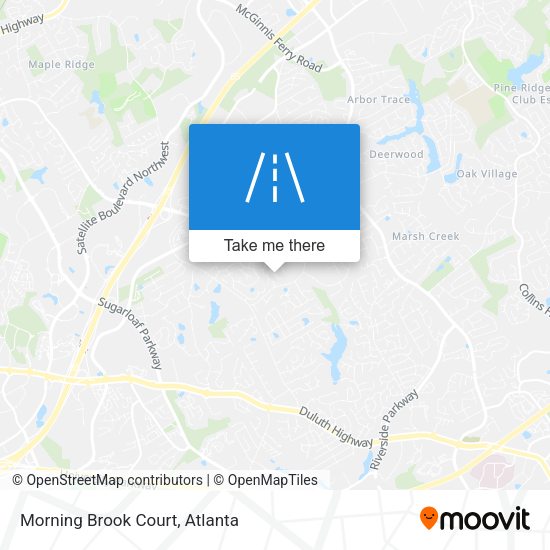 Mapa de Morning Brook Court