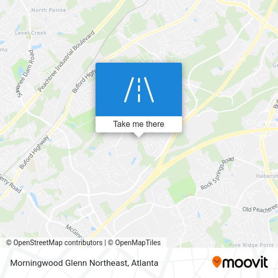 Morningwood Glenn Northeast map