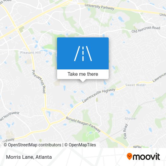 Mapa de Morris Lane