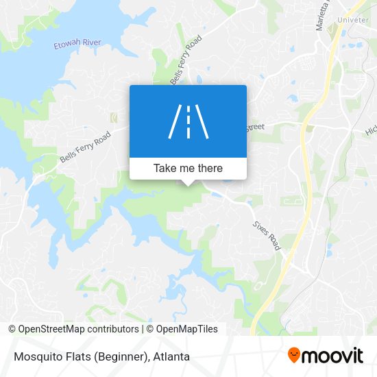 Mapa de Mosquito Flats (Beginner)