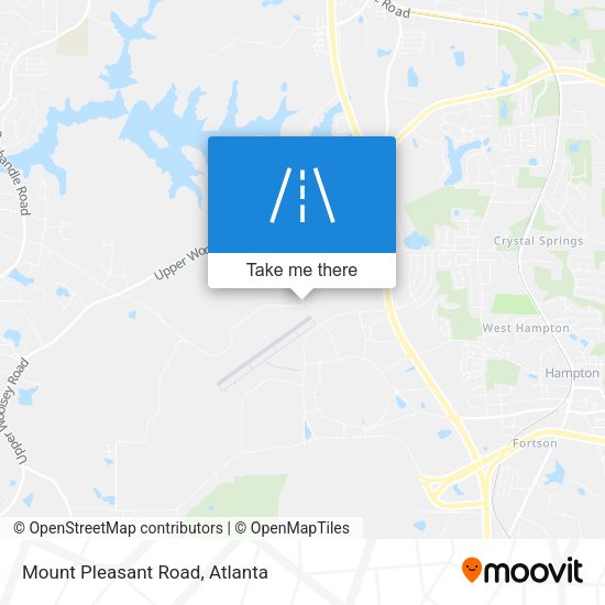 Mount Pleasant Road map