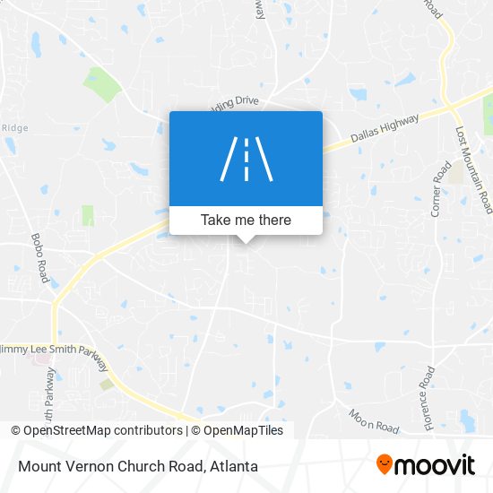 Mapa de Mount Vernon Church Road