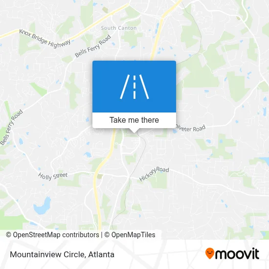 Mountainview Circle map
