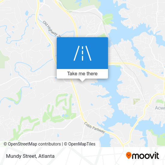 Mapa de Mundy Street