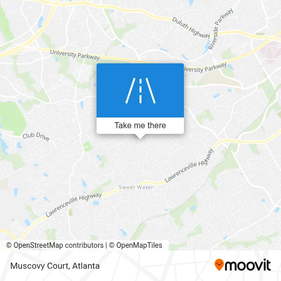 Muscovy Court map