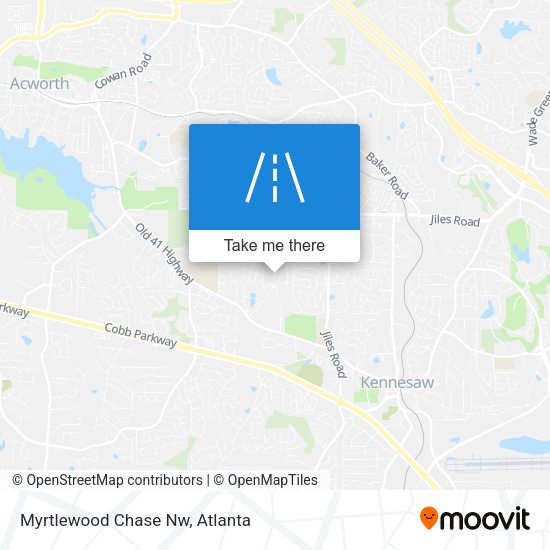 Mapa de Myrtlewood Chase Nw
