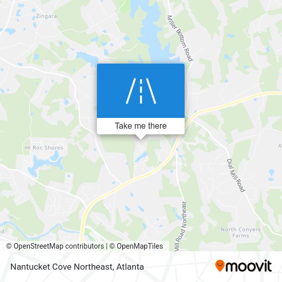 Nantucket Cove Northeast map