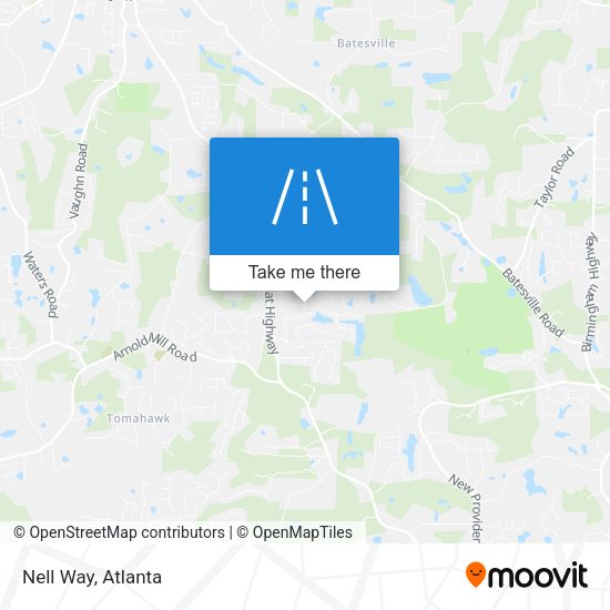Mapa de Nell Way