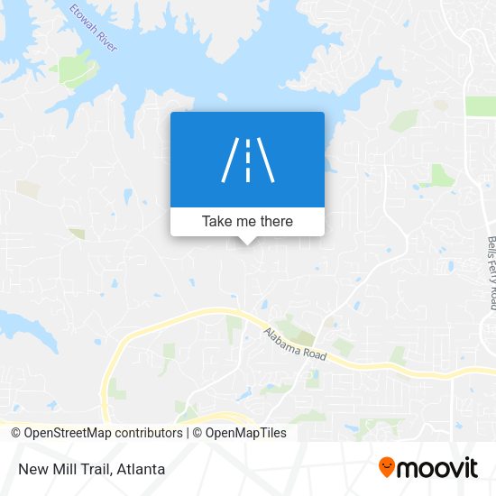 Mapa de New Mill Trail