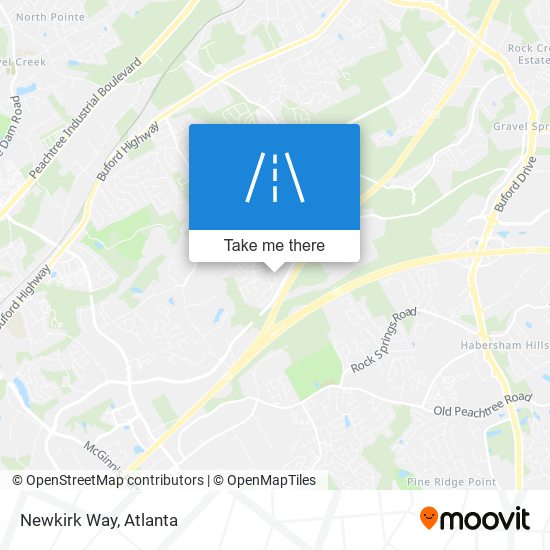 Newkirk Way map