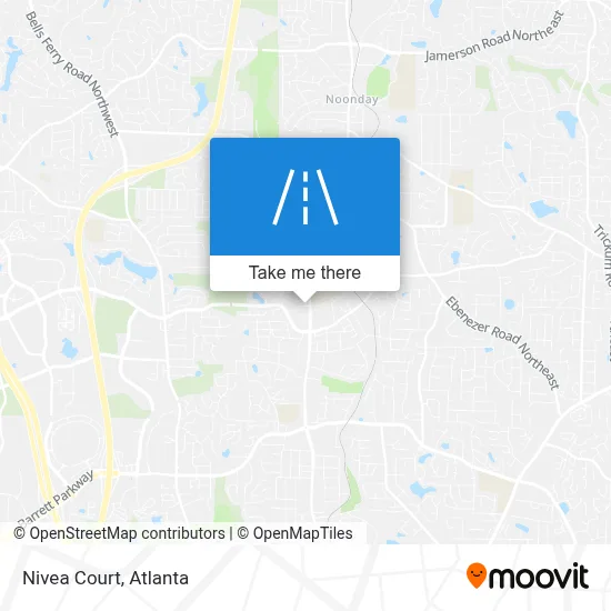 Nivea Court map