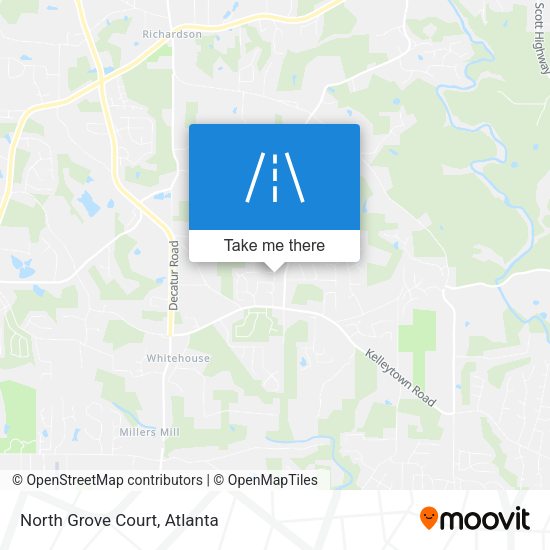 Mapa de North Grove Court