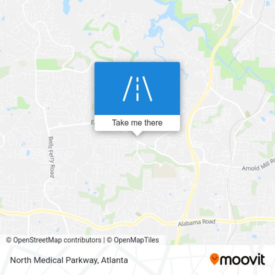 Mapa de North Medical Parkway