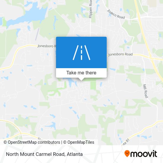 Mapa de North Mount Carmel Road