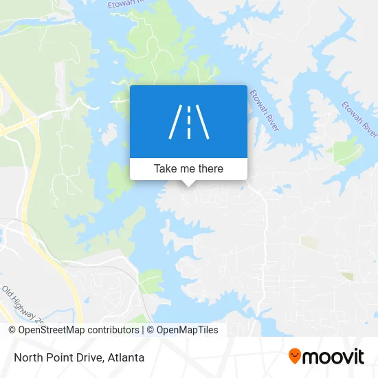 North Point Drive map