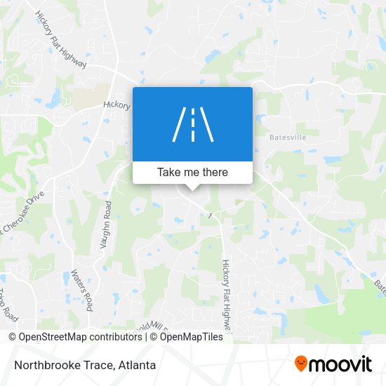 Mapa de Northbrooke Trace