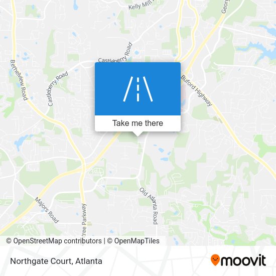 Mapa de Northgate Court