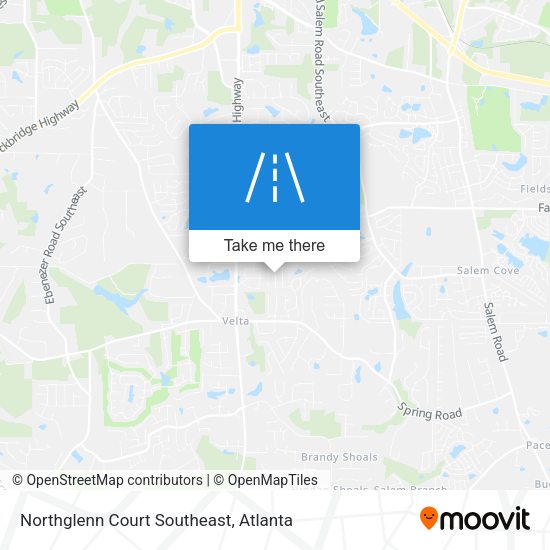 Northglenn Court Southeast map