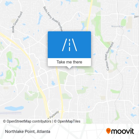 Mapa de Northlake Point