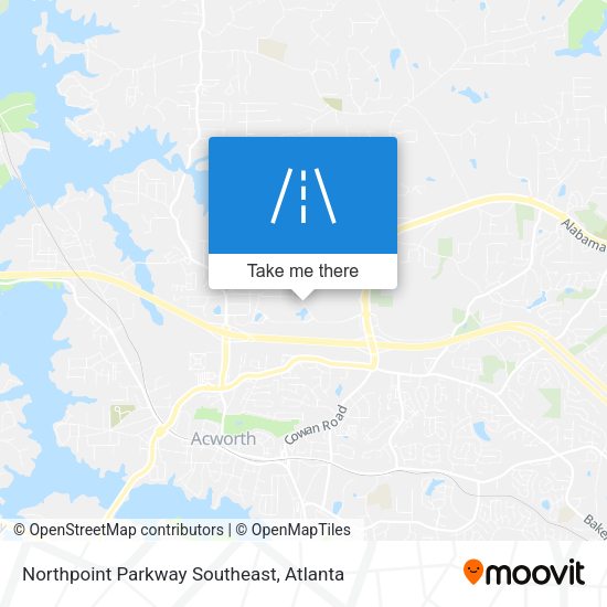 Northpoint Parkway Southeast map