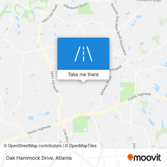 Mapa de Oak Hammock Drive