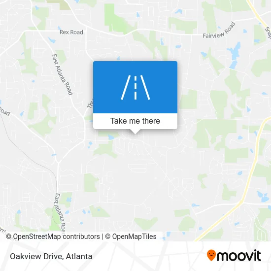 Oakview Drive map