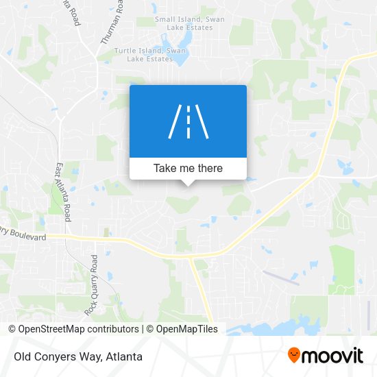 Mapa de Old Conyers Way