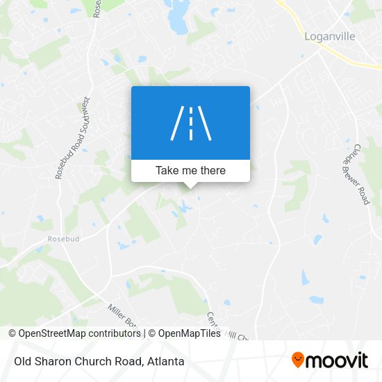 Mapa de Old Sharon Church Road