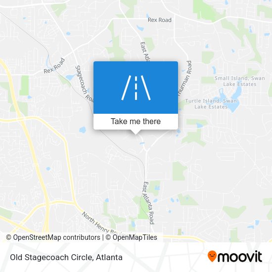 Old Stagecoach Circle map