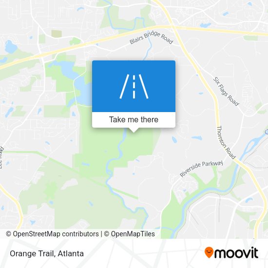 Mapa de Orange Trail