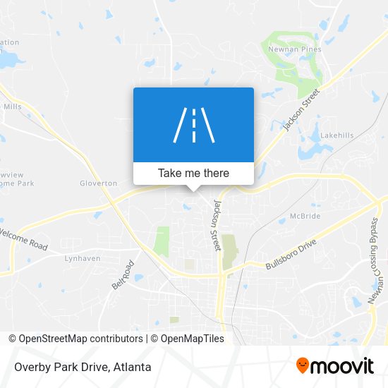 Mapa de Overby Park Drive