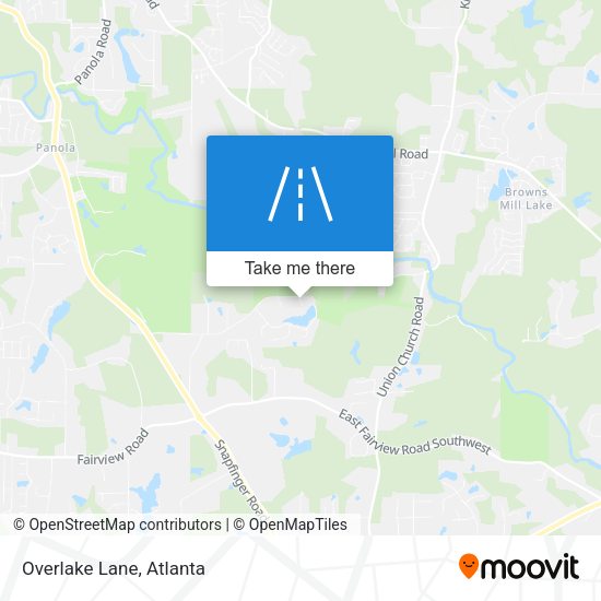 Mapa de Overlake Lane