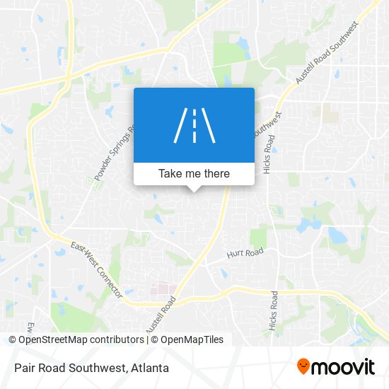 Mapa de Pair Road Southwest