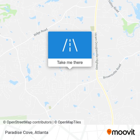 Mapa de Paradise Cove
