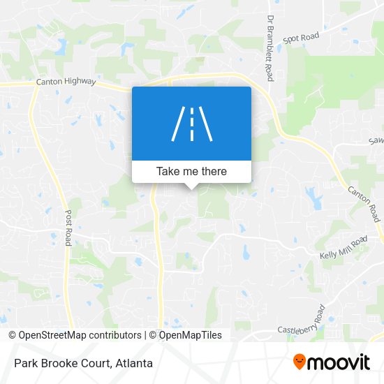 Mapa de Park Brooke Court