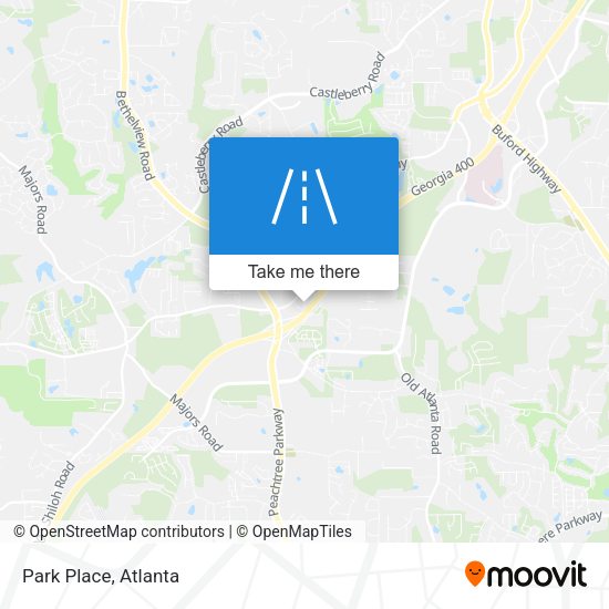 Mapa de Park Place
