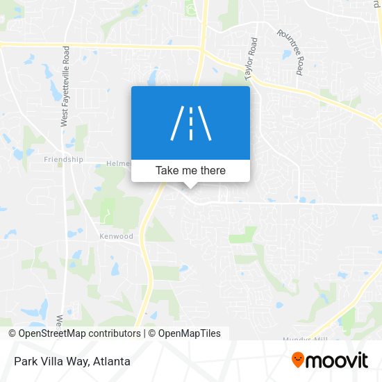 Mapa de Park Villa Way