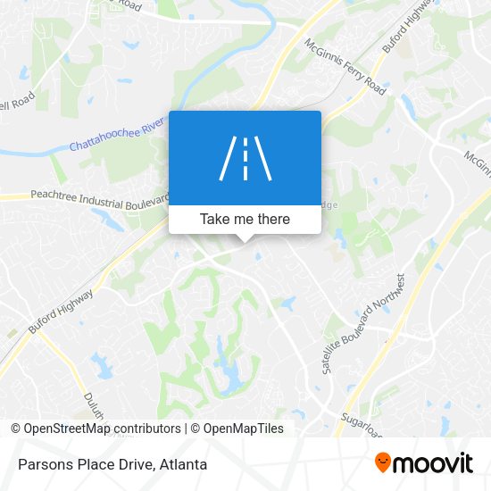 Mapa de Parsons Place Drive