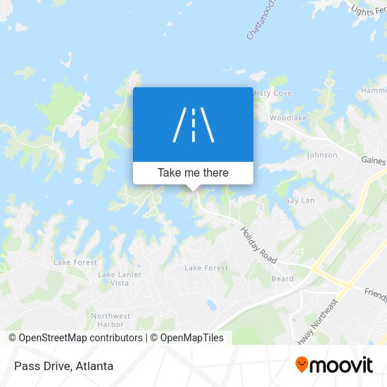 Mapa de Pass Drive
