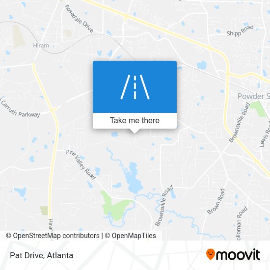 Mapa de Pat Drive