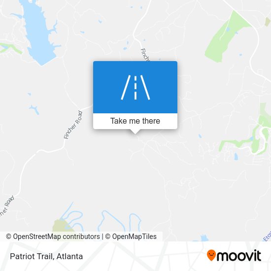 Mapa de Patriot Trail