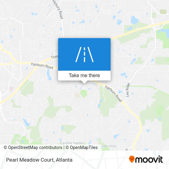 Mapa de Pearl Meadow Court