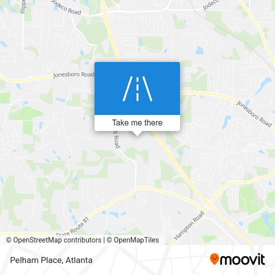 Mapa de Pelham Place