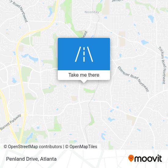 Mapa de Penland Drive